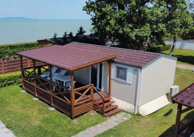 Balaton parti szállás Mirabella Camping Eurocomfort mobilház