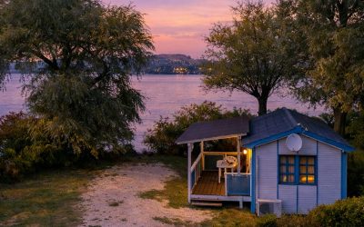 Camping am Balaton direkt am Ufer