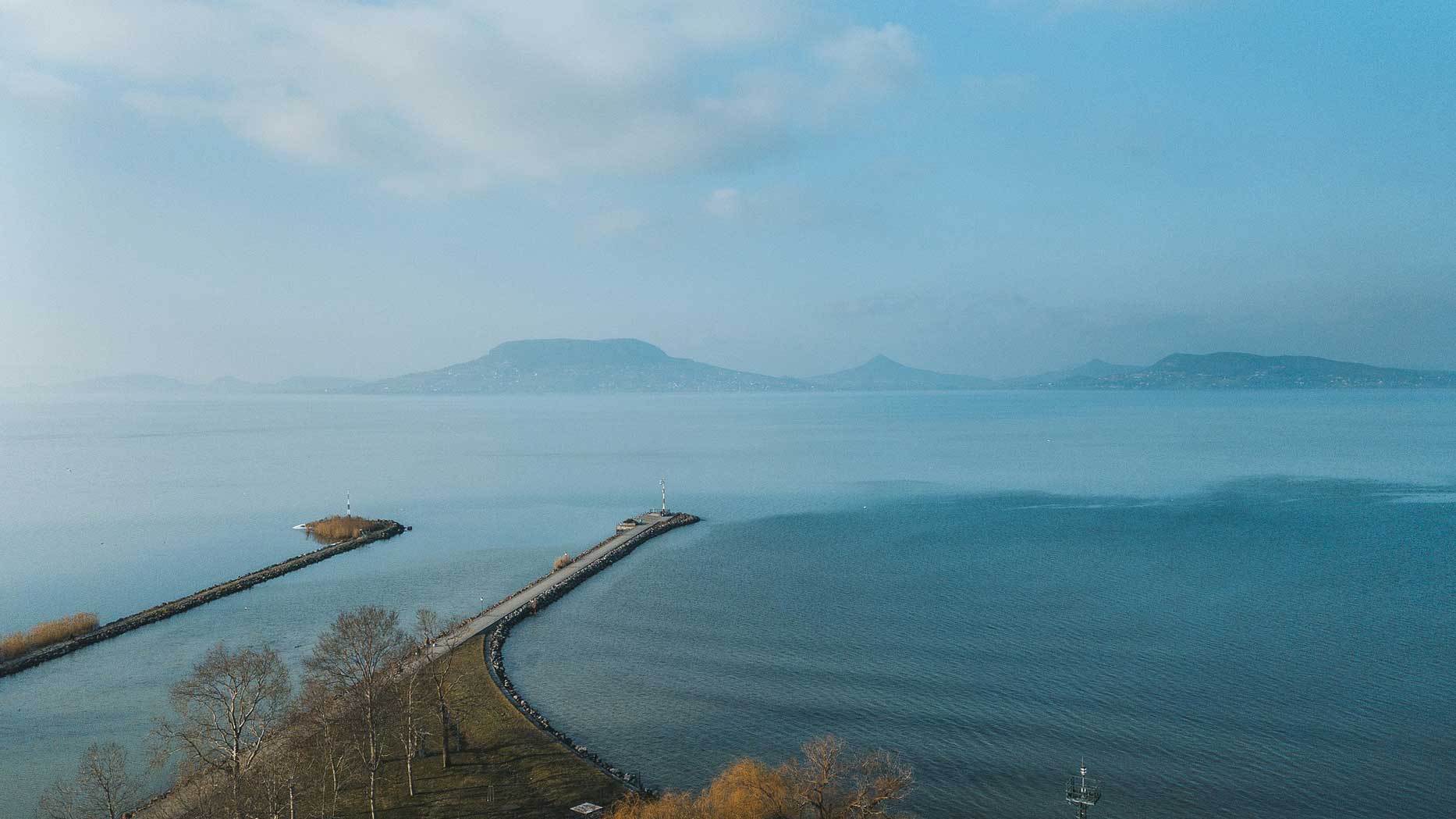 aussichtsturm Balaton Tihany Mirabella Camping