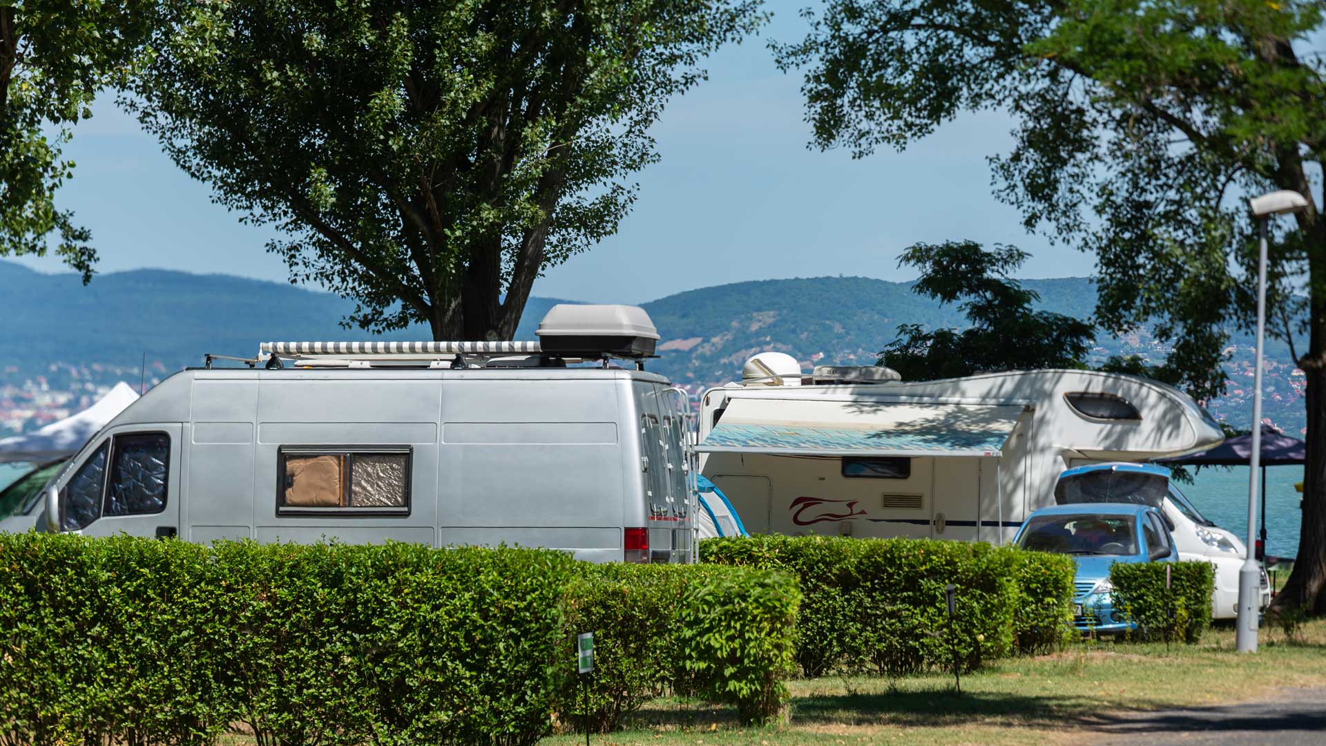 Wohnmobil - Mirabella Camping, Zamárdi, Balaton