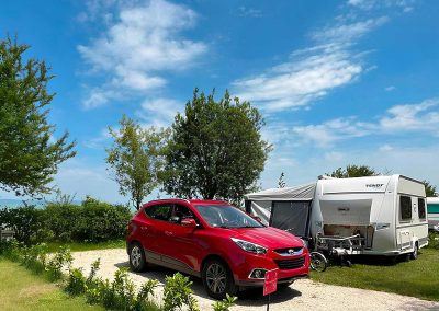 lakokocsi parcella Mirabella Camping Zamárdi Balaton