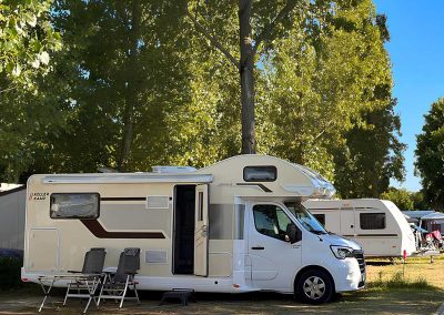 lakokocsi parcella Mirabella Camping Zamárdi Balaton