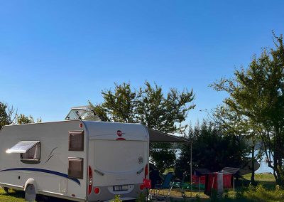 lakokocsi parcella Mirabella Camping Zamárdi Balaton