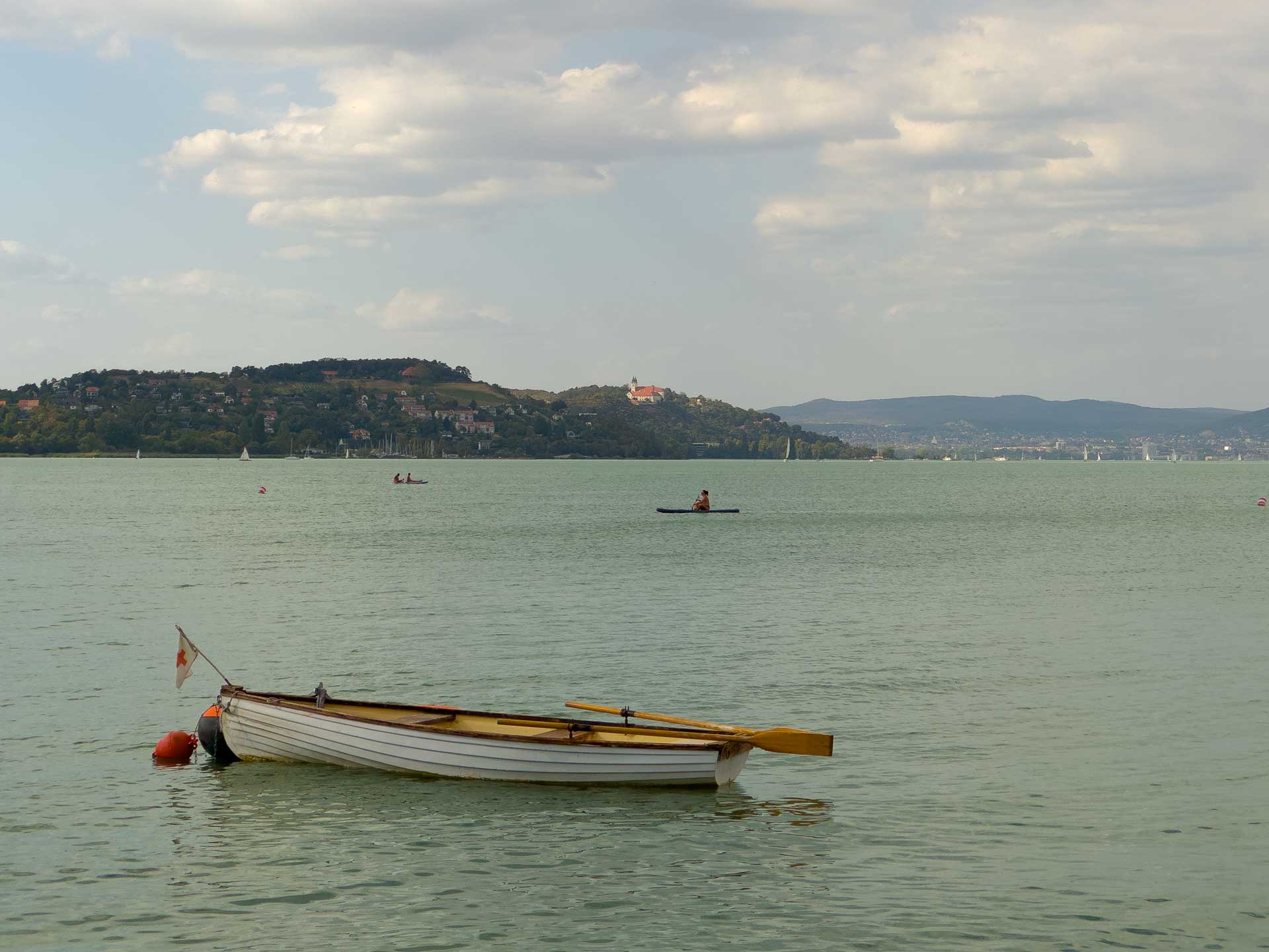 Mirabella kemping panoráma a Balaton parton