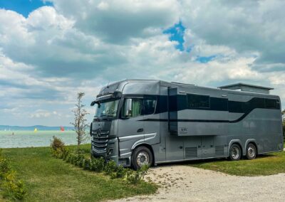 ősz Balaton strand parcella Zamárdi Mirabella Camping