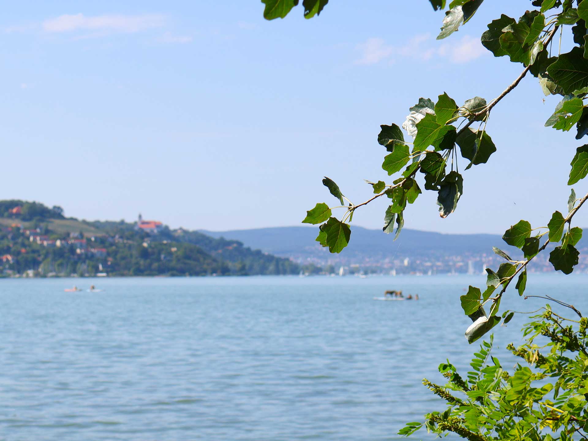 őszi horgászat Balaton part Zamárdi Mirabella Camping