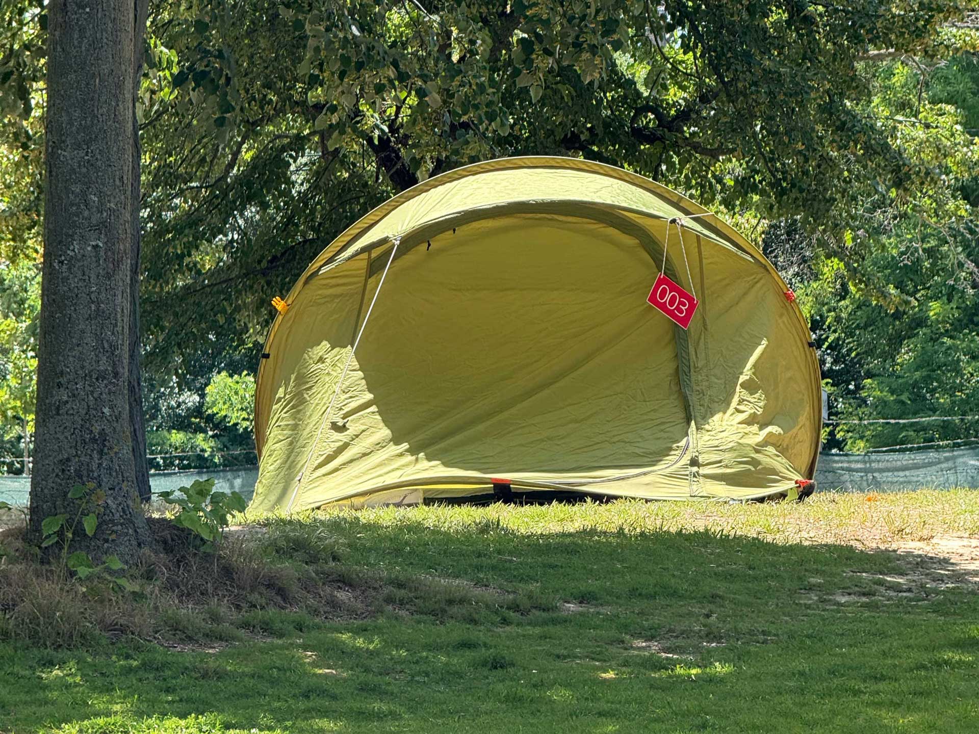 A sátrazás új szintje a Balaton-parton 6 sátrazás Balaton part Mirabella Camping sátor helyek