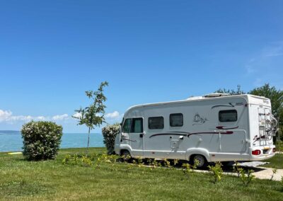 strand Balaton Mirabella Camping kemping strand parcella