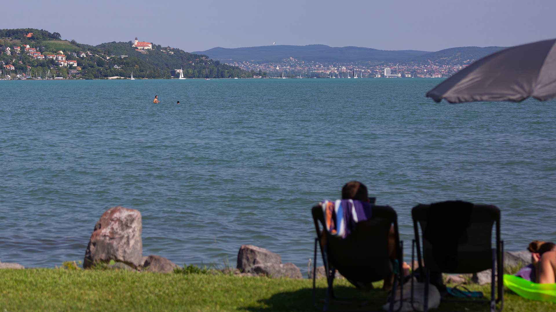 beach Balaton - Mirabella Camping lake Zamárdi