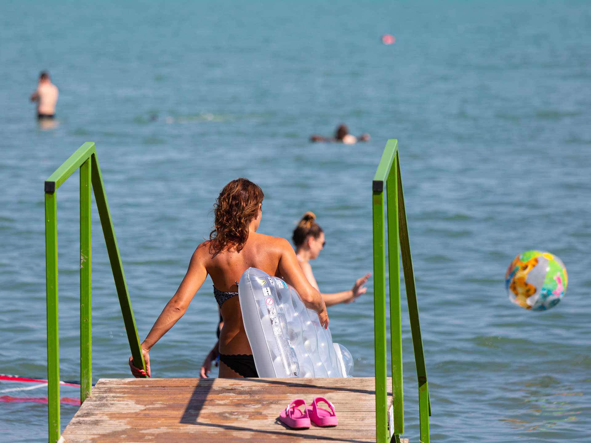 vízparti szállás Balaton Mirabella Camping Zamárdi strand