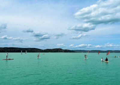 Zamárdi kemping Balaton Mirabella Camping strand