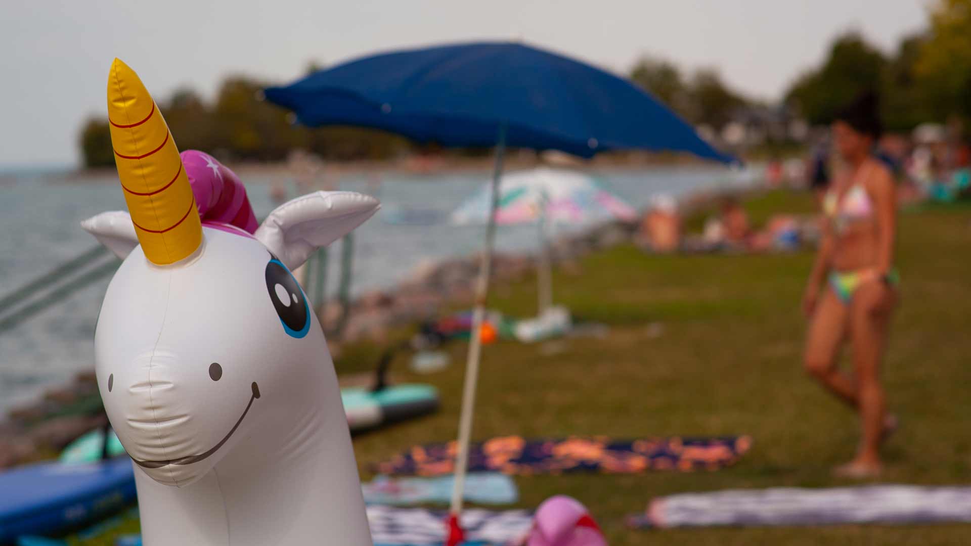 Unterkunft in Zamárdi direkt am Strand - Mirabella Camping